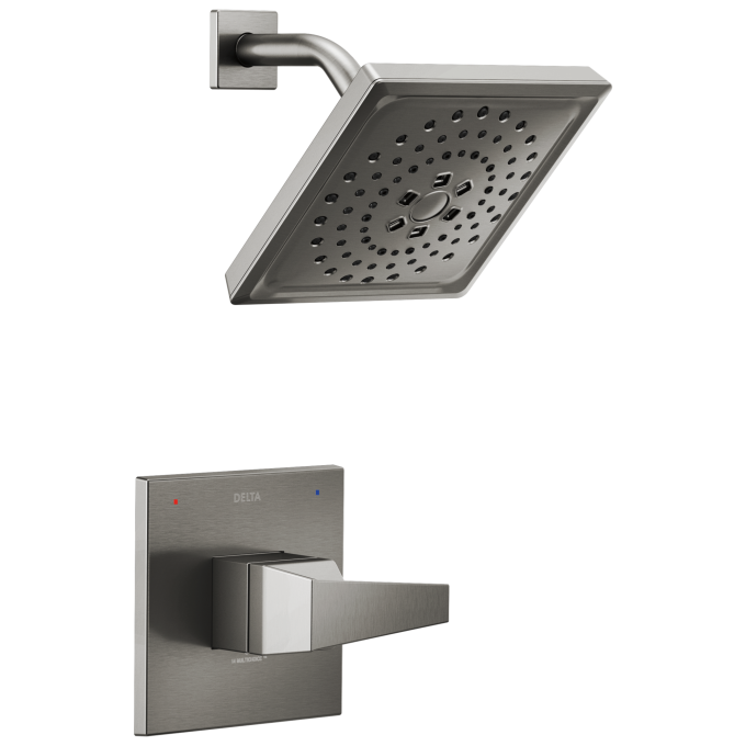 DELTA Trillian 14 Series H2Okinetic Shower Only Trim — Lumicoat® Black Stainless