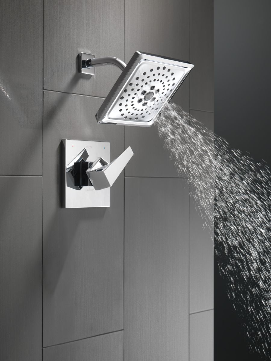 DELTA Trillian 14Series H2Okinetic Shower Only Trim — Lumicoat® Chrome
