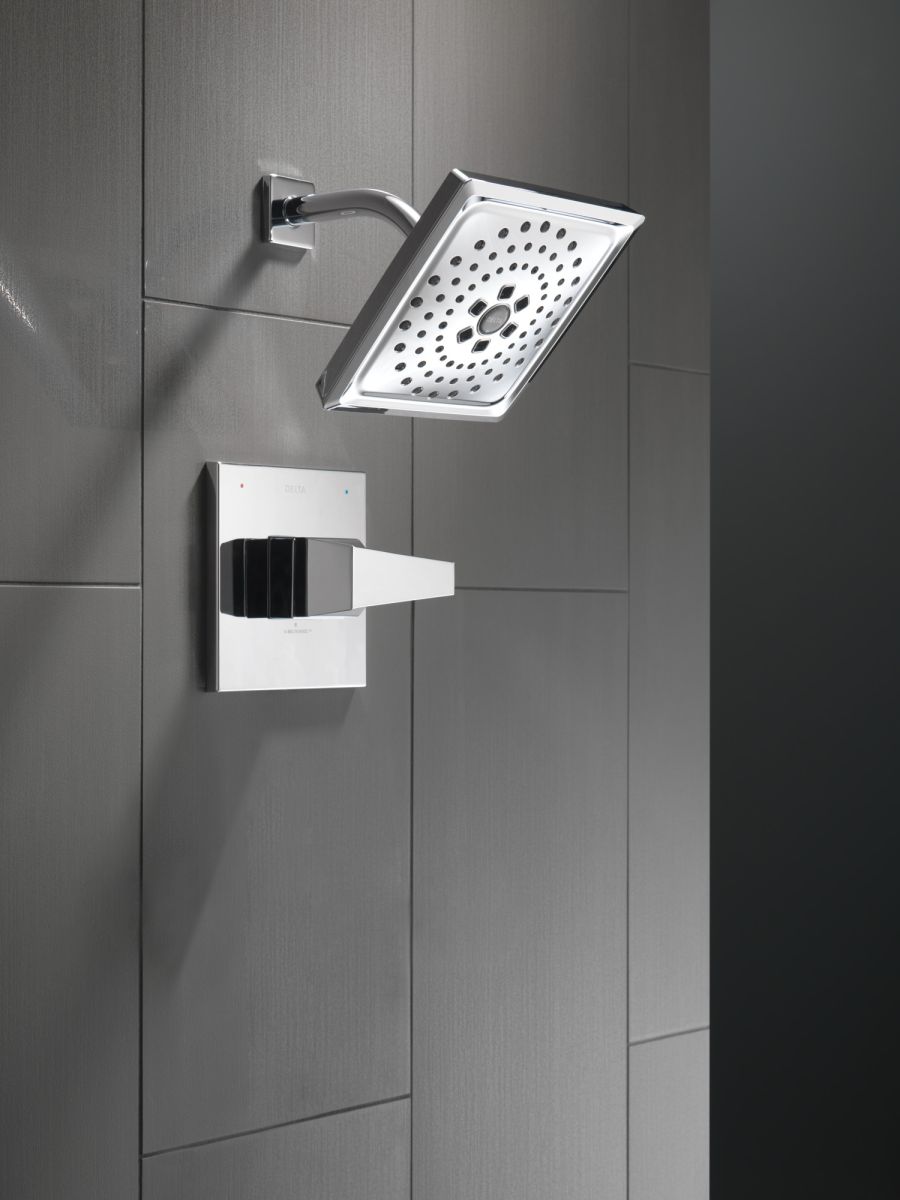 DELTA Trillian 14Series H2Okinetic Shower Only Trim — Lumicoat® Chrome
