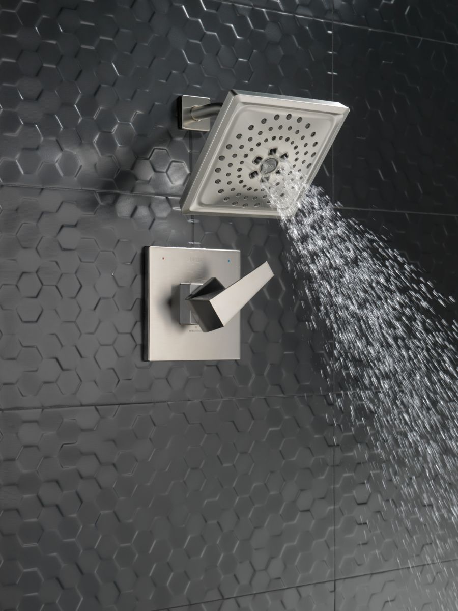 DELTA Trillian 14 Series H2Okinetic Shower Only Trim — Lumicoat® Stainless