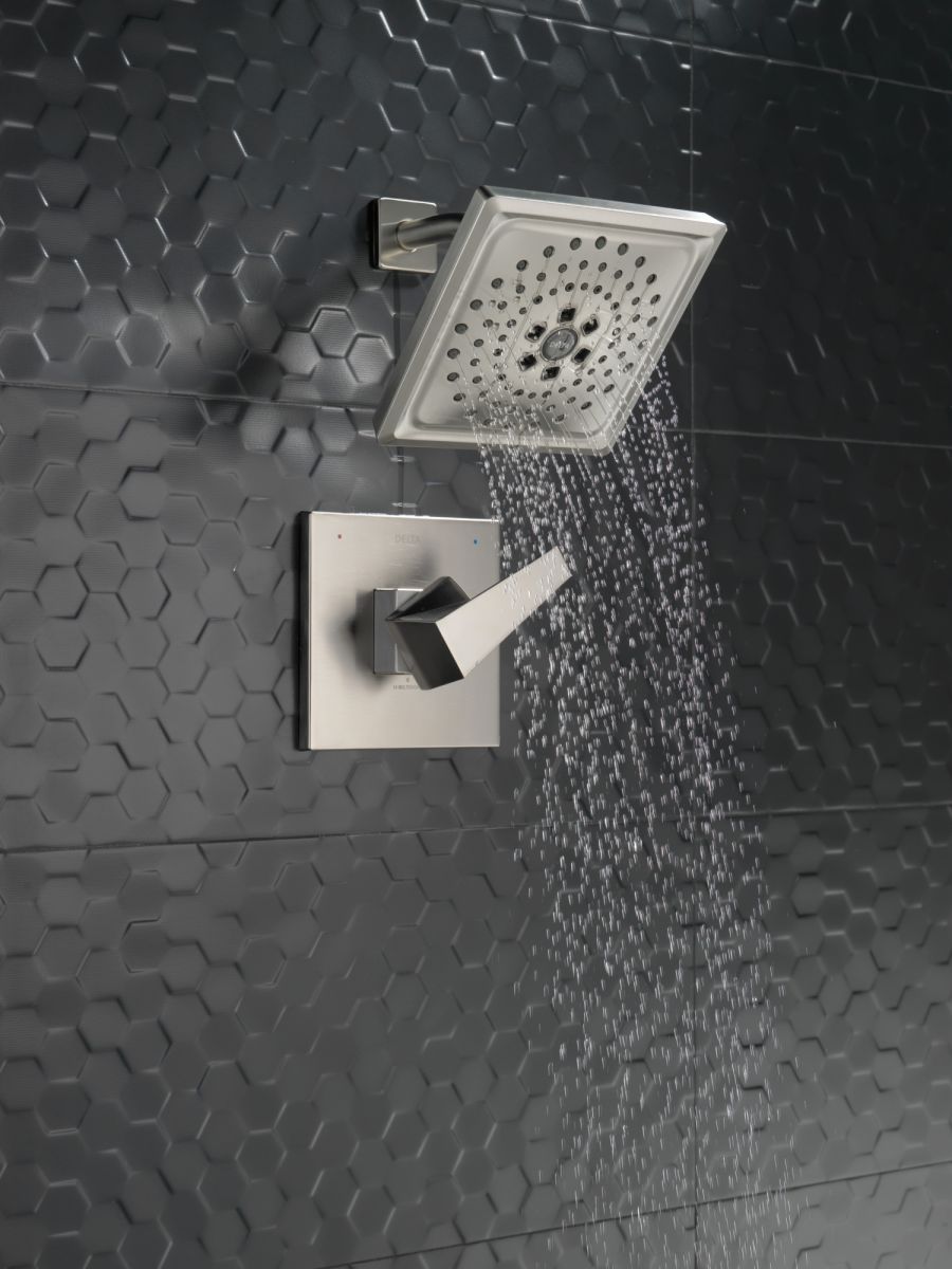 DELTA Trillian 14 Series H2Okinetic Shower Only Trim — Lumicoat® Stainless