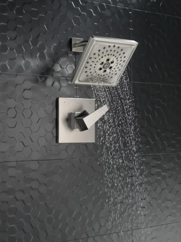 DELTA Trillian 14 Series H2Okinetic Shower Only Trim — Lumicoat® Stainless