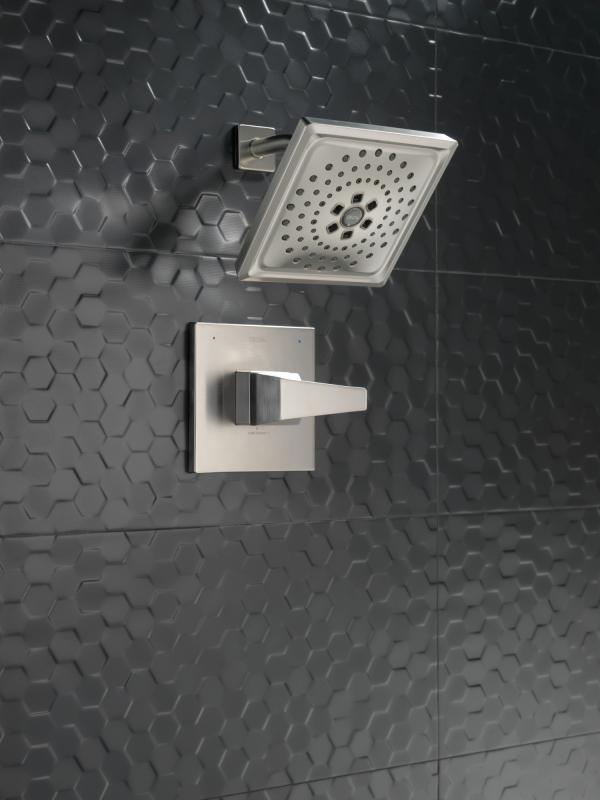 DELTA Trillian 14 Series H2Okinetic Shower Only Trim — Lumicoat® Stainless