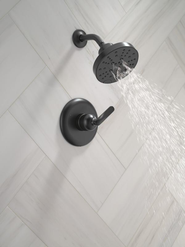 DELTA Bonacci 14 Series Shower Trim — Matte Black