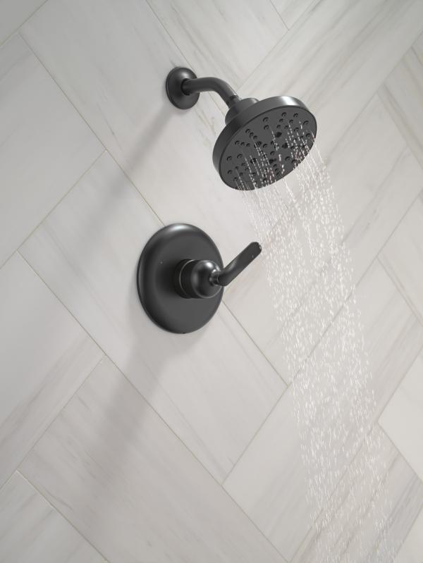 DELTA Bonacci 14 Series Shower Trim — Matte Black