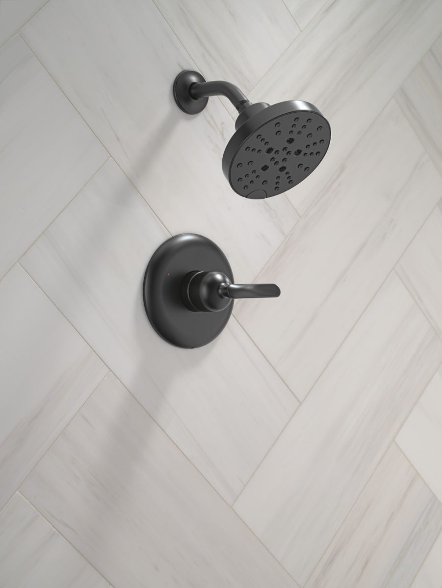 DELTA Bonacci 14 Series Shower Trim — Matte Black