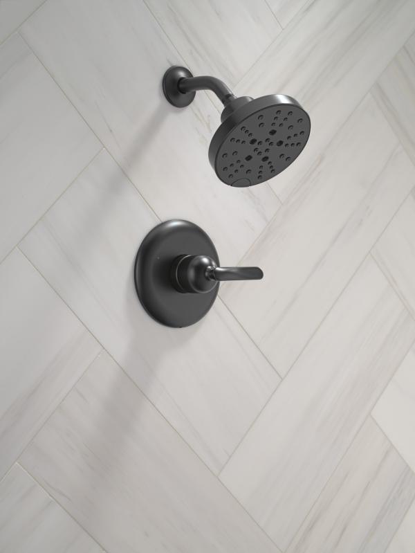 DELTA Bonacci 14 Series Shower Trim — Matte Black