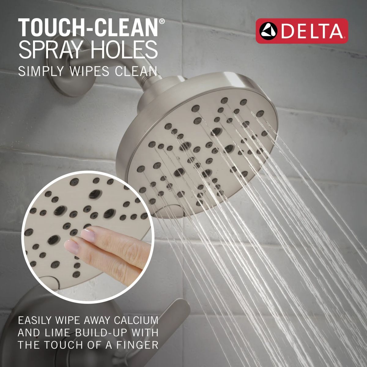 DELTA Bonacci 14 Series Shower Trim — Lumicoat® Stainless