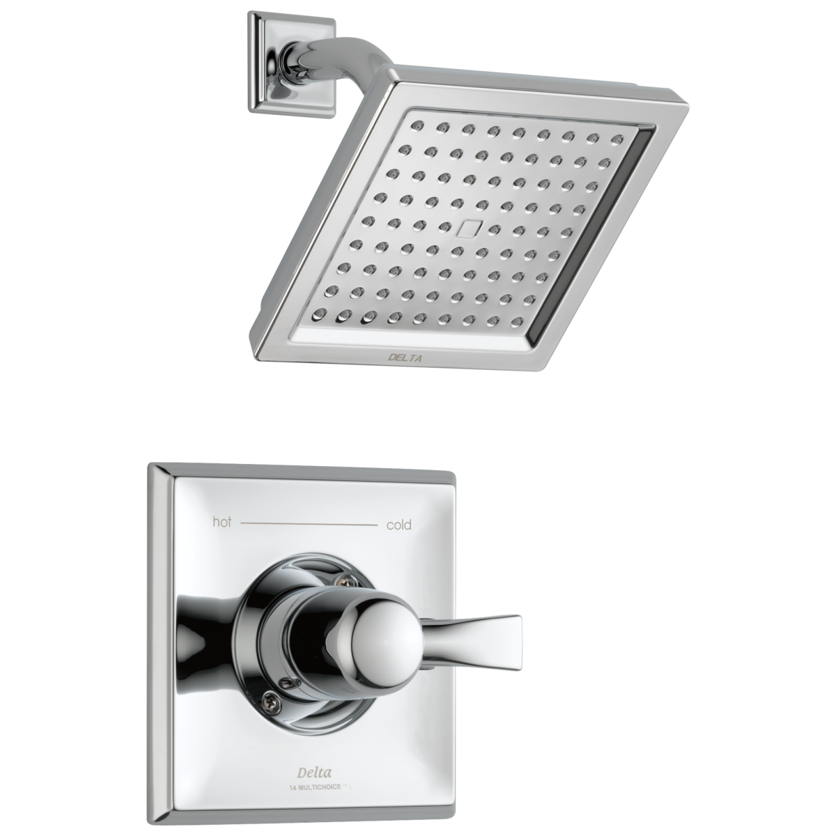 DELTA Dryden Monitor 14 Series Shower Trim — Chrome
