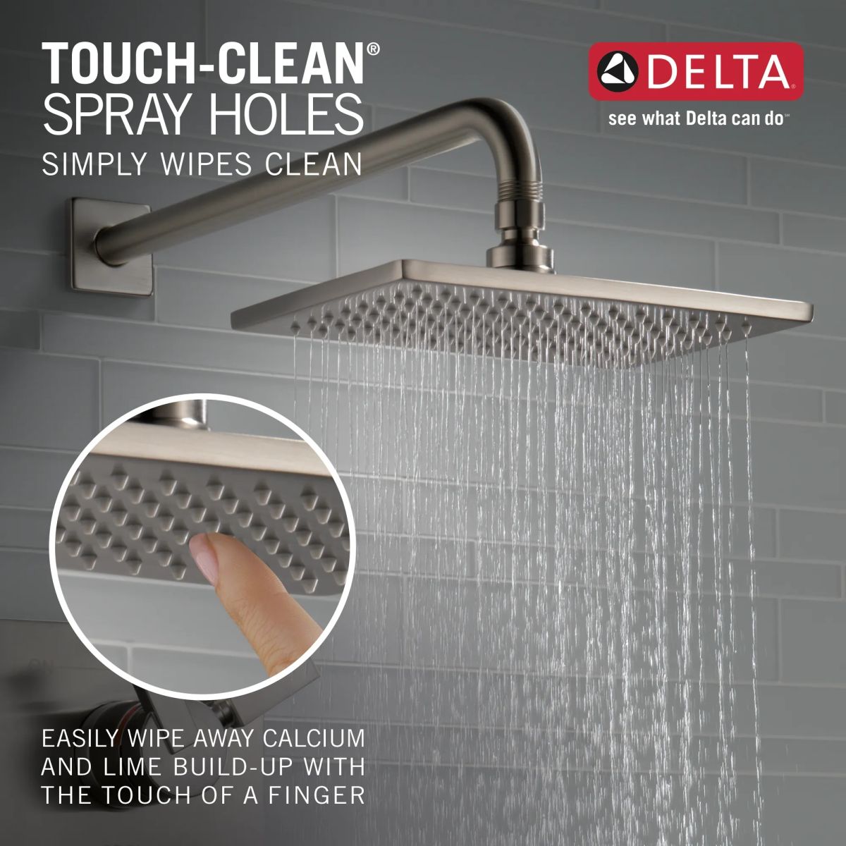 DELTA Vero Monitor 14 Series Shower Trim — Stainless