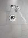 DELTA Dorval Handle - Volume FM Tub Filler/ 14S — Chrome