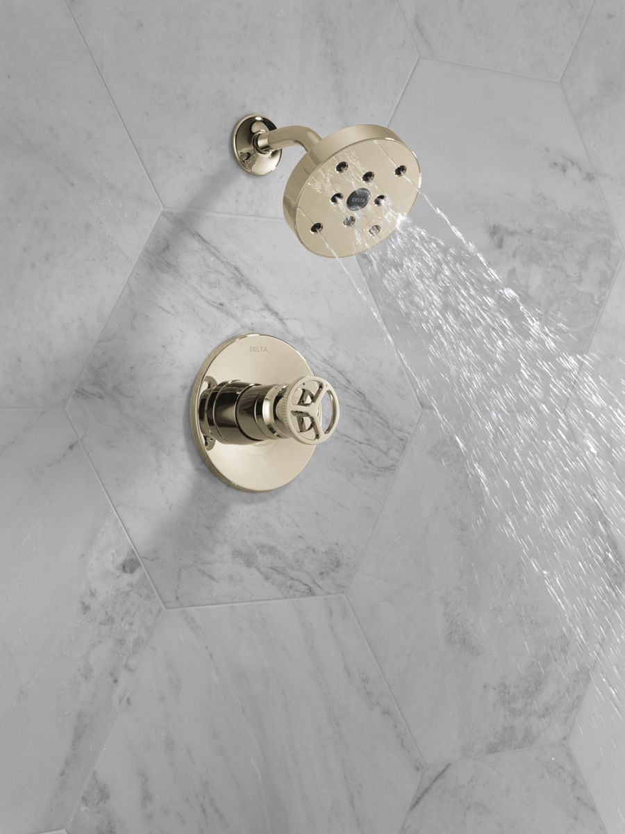 DELTA Trinsic H2OKINETIC Single Handle Shower Trim — Polished Nickel