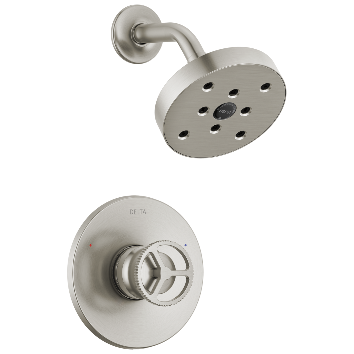 DELTA Trinsic H2OKINETIC Single Handle Shower Trim — Stainless