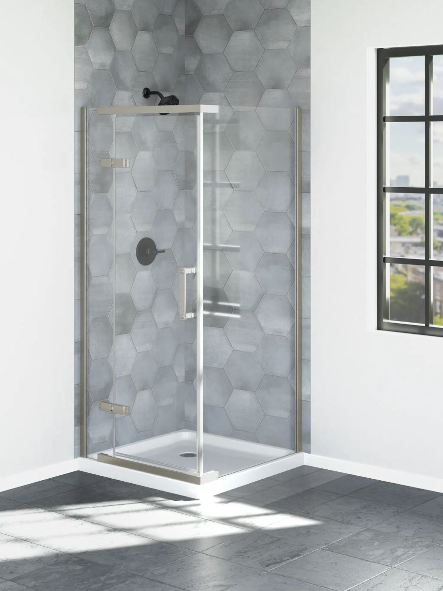 DELTA Trinsic Monitor 14 Series H2OKINETIC Shower Trim — Matte Black