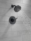 DELTA Trinsic Monitor 14 Series H2OKINETIC Shower Trim — Matte Black