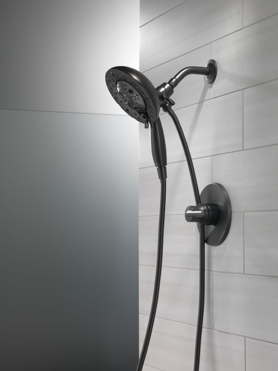 DELTA Trinsic Monitor 14 Series Shower Trim - Less Head — Matte Black