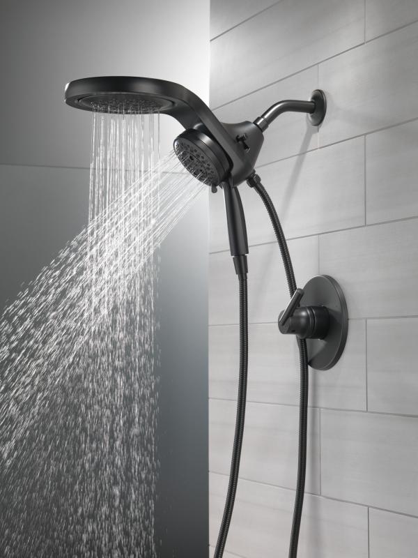 DELTA Trinsic Monitor 14 Series Shower Trim - Less Head — Matte Black