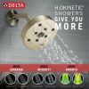 DELTA Trinsic Monitor 14 Series H2OKINETIC Single Handle Shower Trim — Polished Nickel