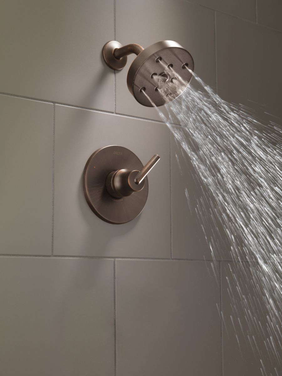 DELTA Trinsic Monitor 14 Series H2OKINETIC Shower Trim — Venetian Bronze