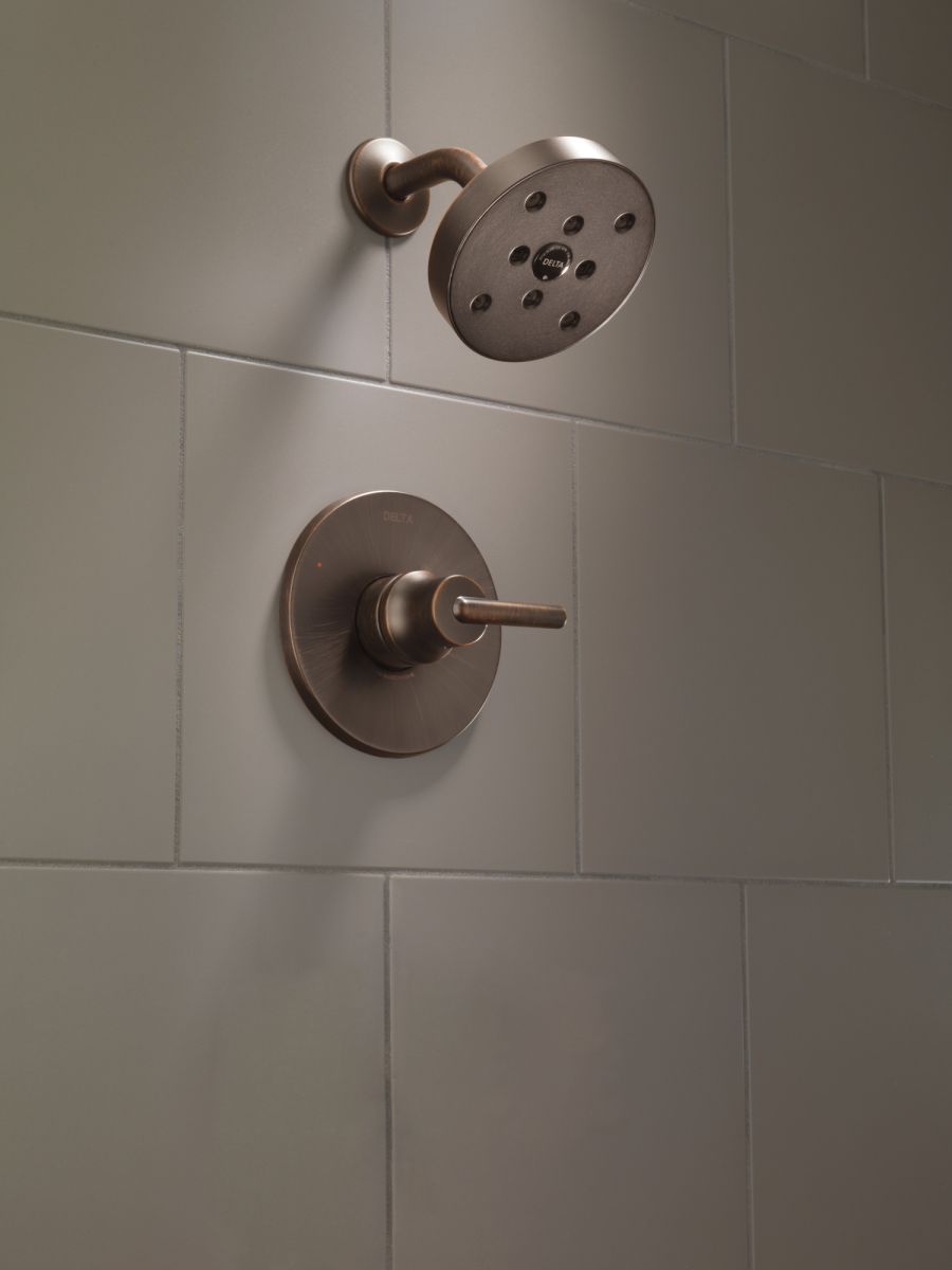 DELTA Trinsic Monitor 14 Series H2OKINETIC Shower Trim — Venetian Bronze