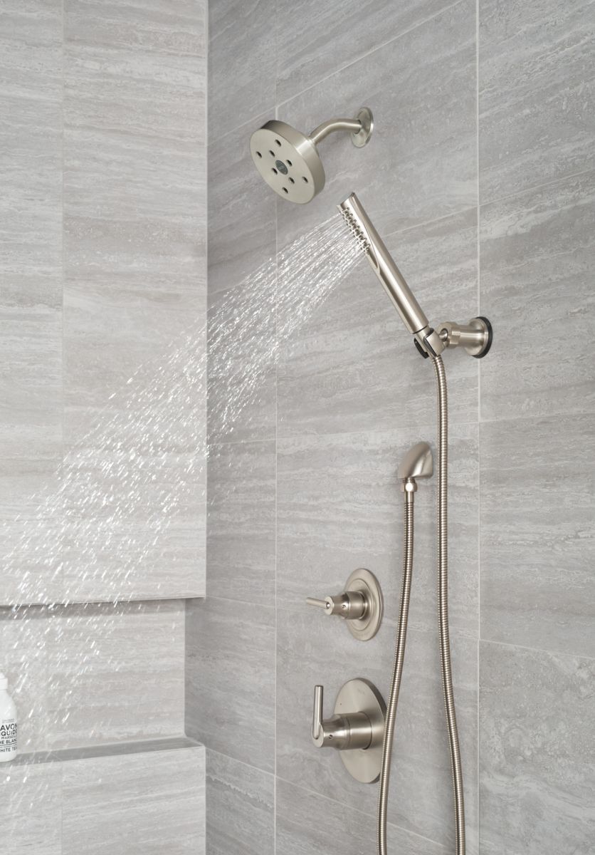 DELTA Universal Showering Components Wall Elbow for Hand Shower — Lumicoat® Stainless