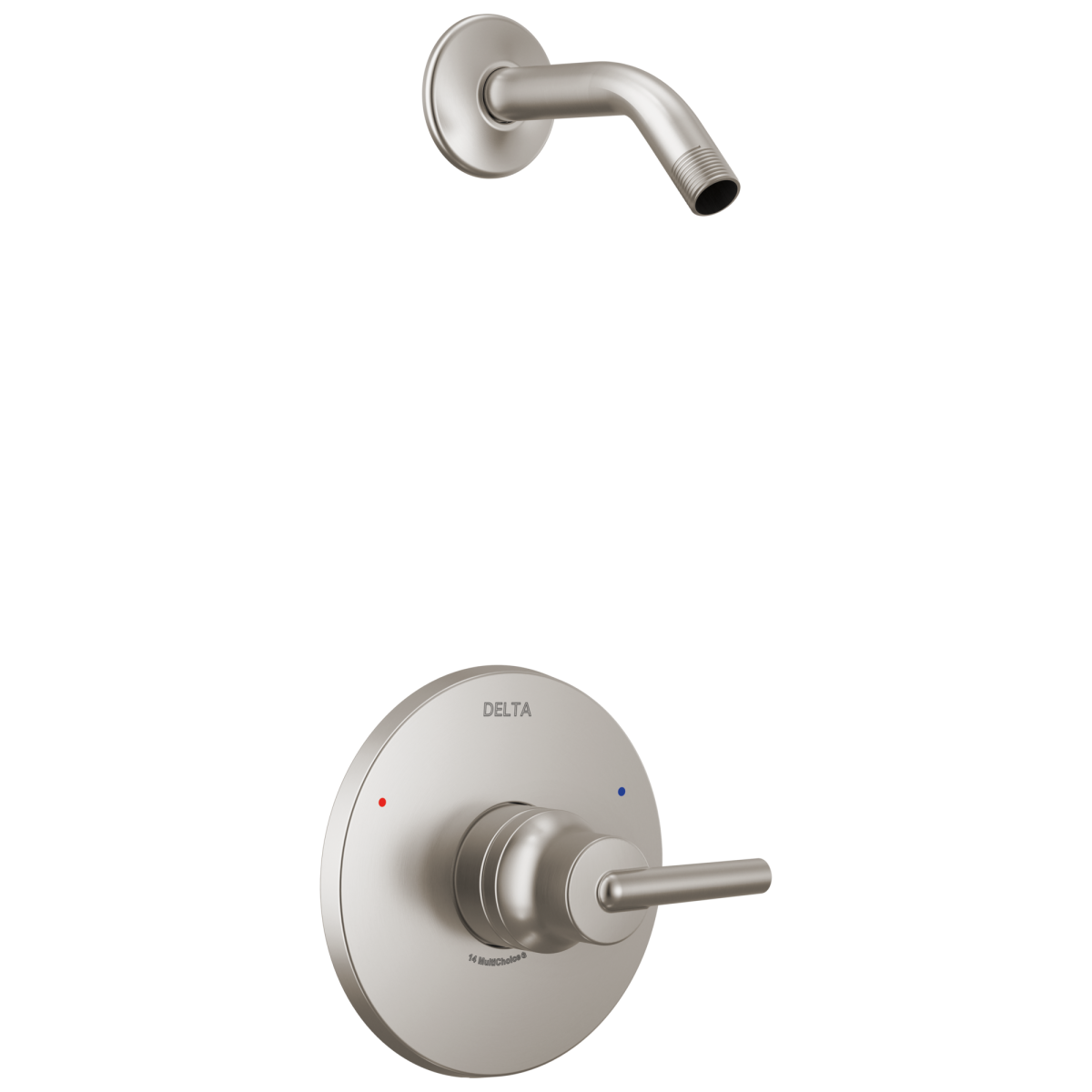DELTA Trinsic Monitor 14 Series Shower Trim - Less Head — Stainless