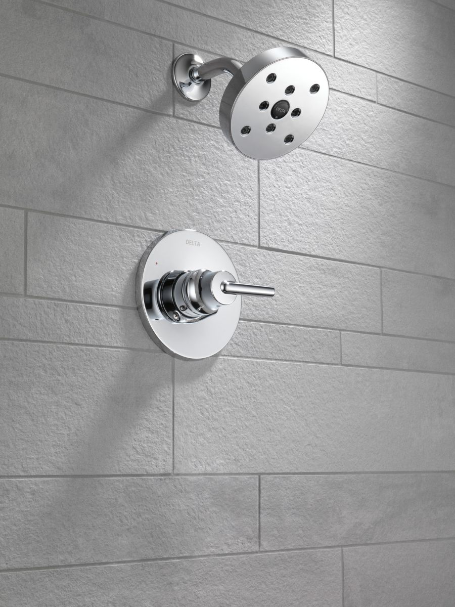 DELTA Trinsic Monitor 14 Series H2OKINETIC Shower Trim — Chrome