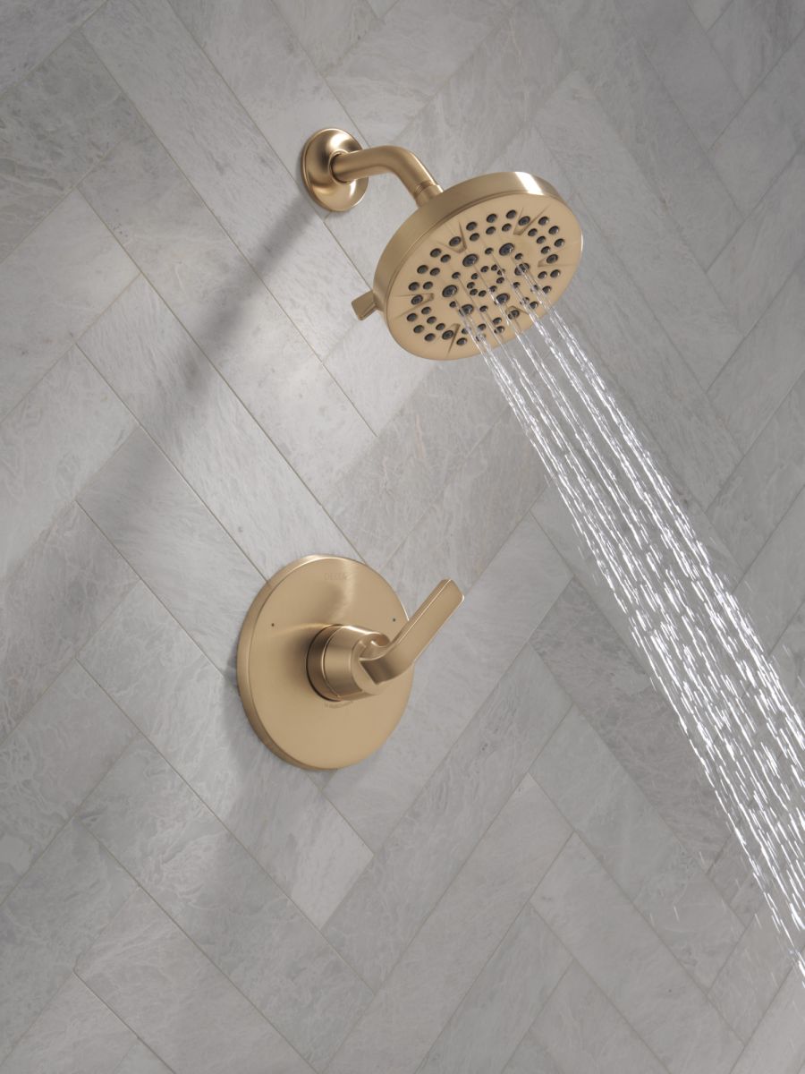 DELTA Lineax Monitor 14 Series Shower Trim — Champagne Bronze