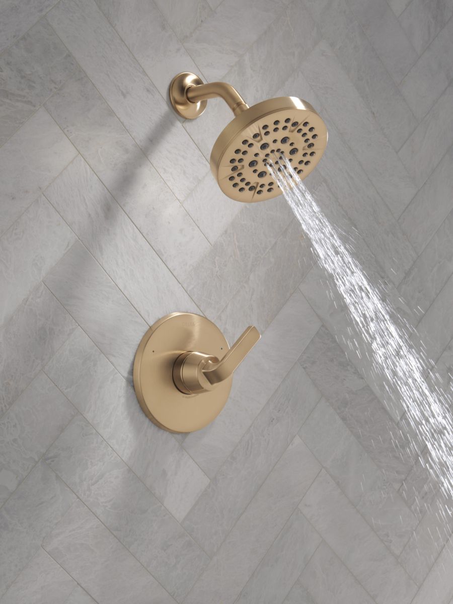 DELTA Lineax Monitor 14 Series Shower Trim — Champagne Bronze