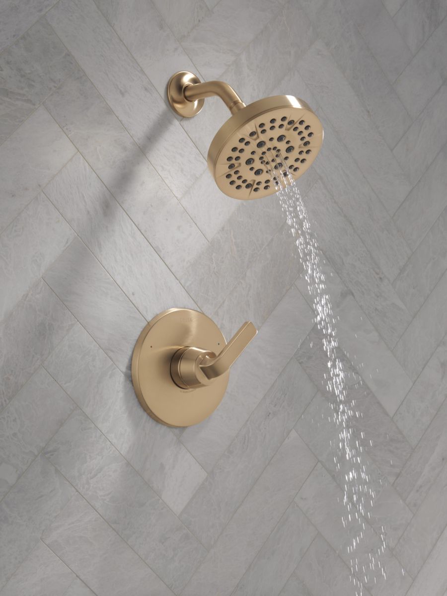 DELTA Lineax Monitor 14 Series Shower Trim — Champagne Bronze