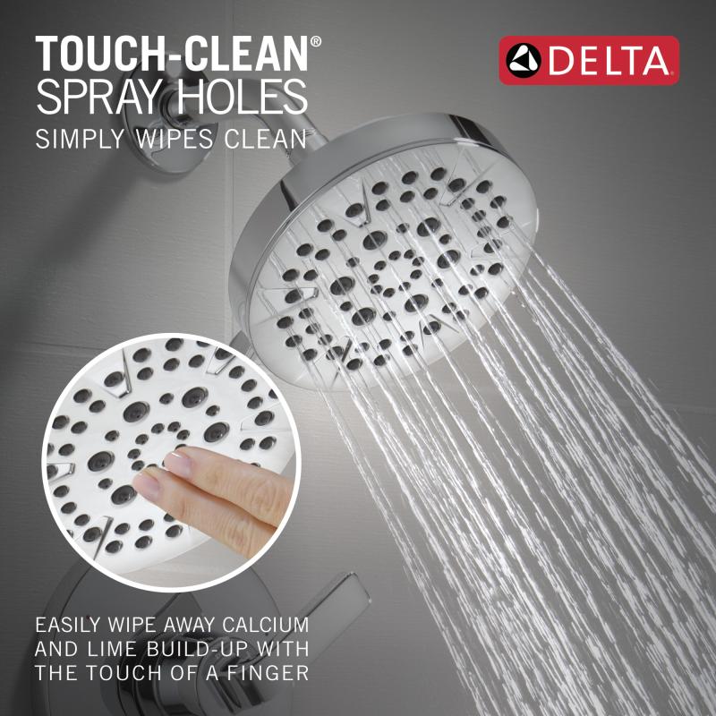 DELTA Lineax Monitor 14 Series Shower Trim — Chrome