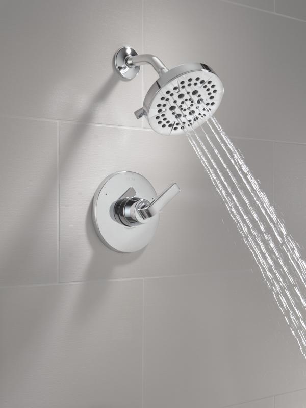 DELTA Lineax Monitor 14 Series Shower Trim — Chrome