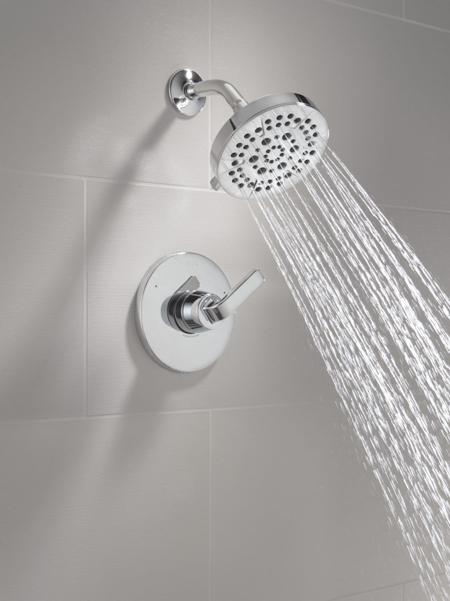 DELTA Lineax Monitor 14 Series Shower Trim — Chrome