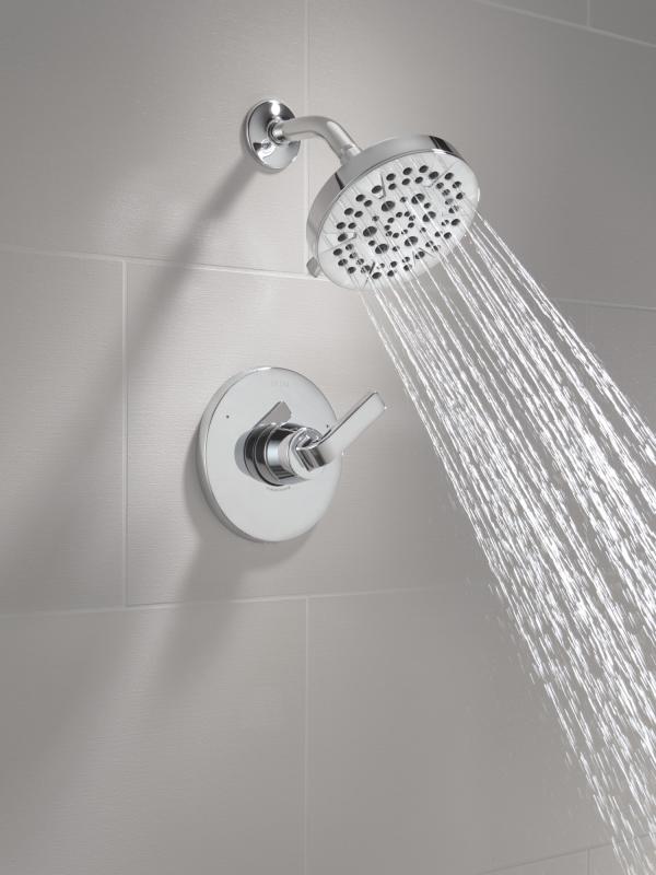 DELTA Lineax Monitor 14 Series Shower Trim — Chrome