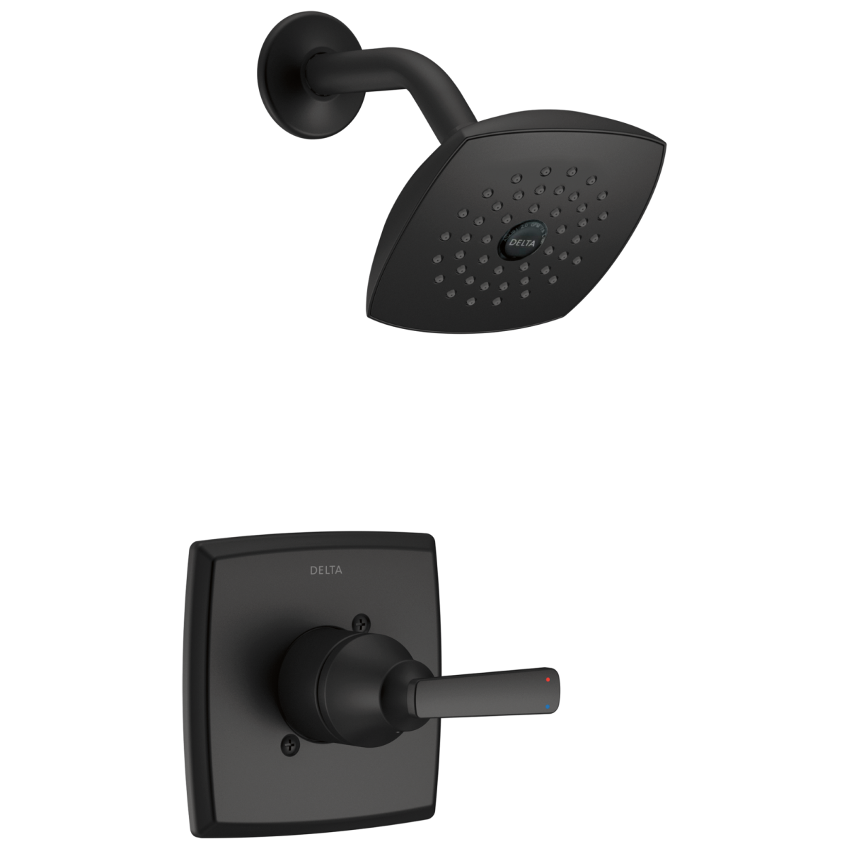 DELTA Ashlyn Monitor 14 Series Shower Trim — Matte Black