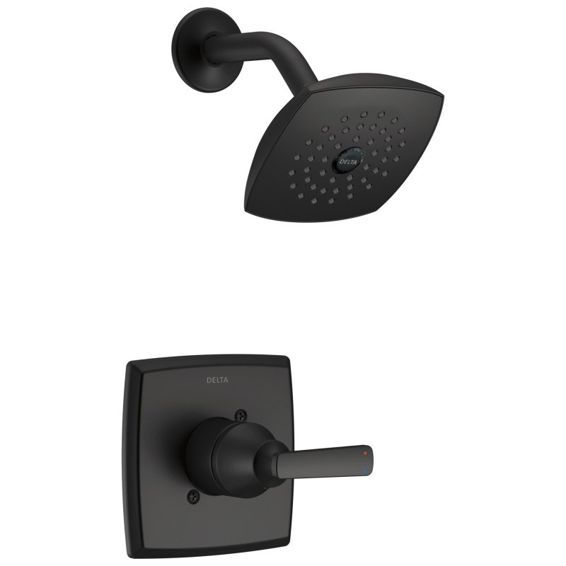 DELTA Ashlyn Monitor 14 Series Shower Trim — Matte Black