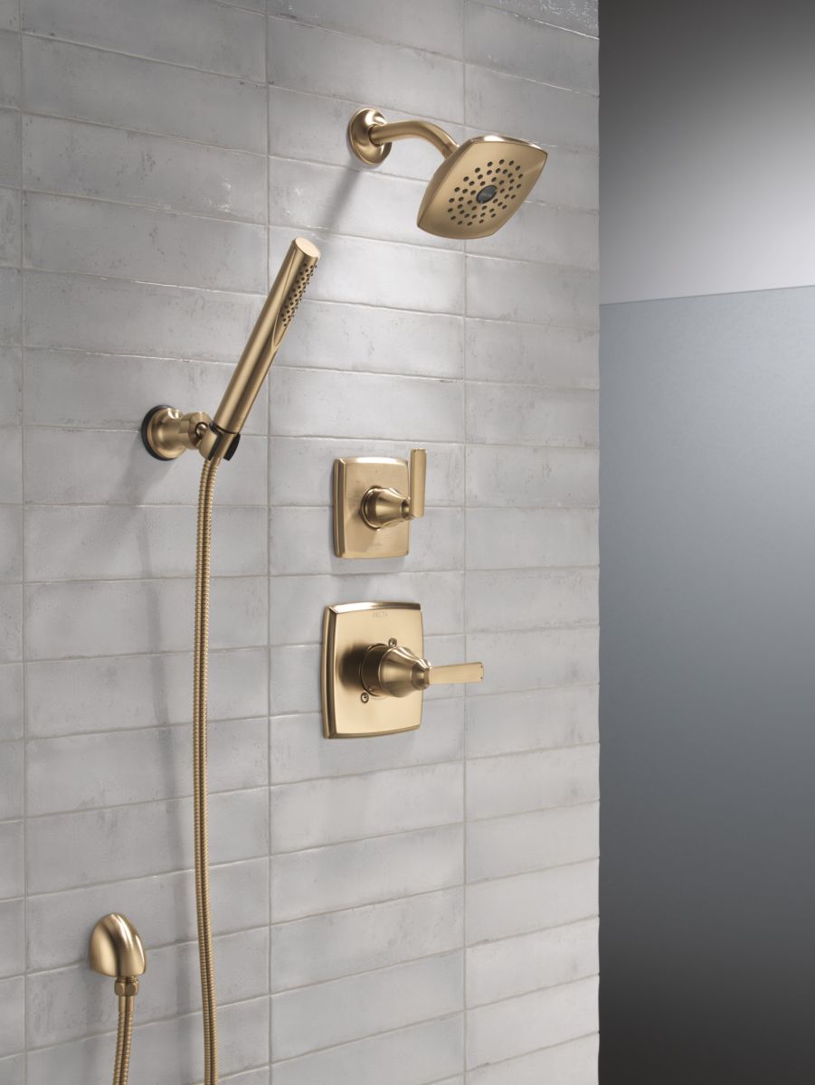 DELTA Ashlyn 3-Setting 2-Port Diverter Trim — Champagne Bronze