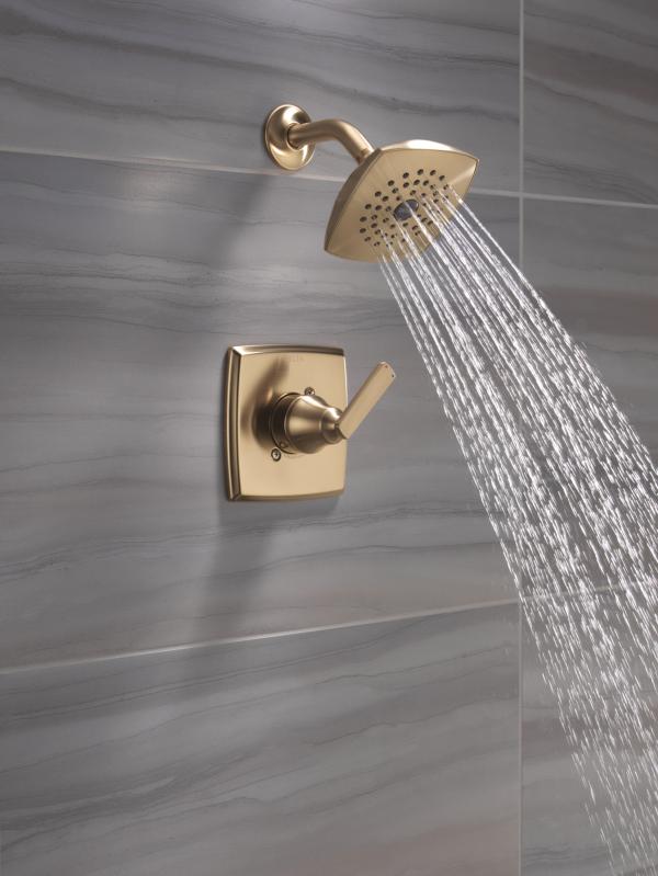 DELTA Ashlyn Monitor 14 Series Shower Trim — Champagne Bronze