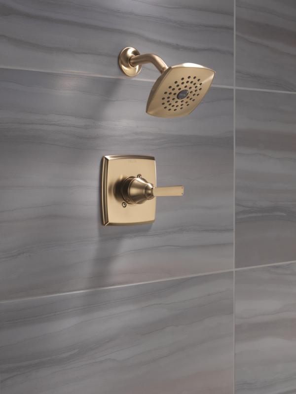 DELTA Ashlyn Monitor 14 Series Shower Trim — Champagne Bronze