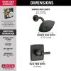 DELTA Ashlyn Monitor 14 Series Shower Trim — Venetian Bronze