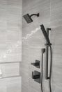 DELTA Ara Monitor 14 Series H2OKINETIC Shower Trim — Matte Black