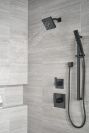 DELTA Universal Showering Components Square Wall Elbow for Hand Shower — Matte Black