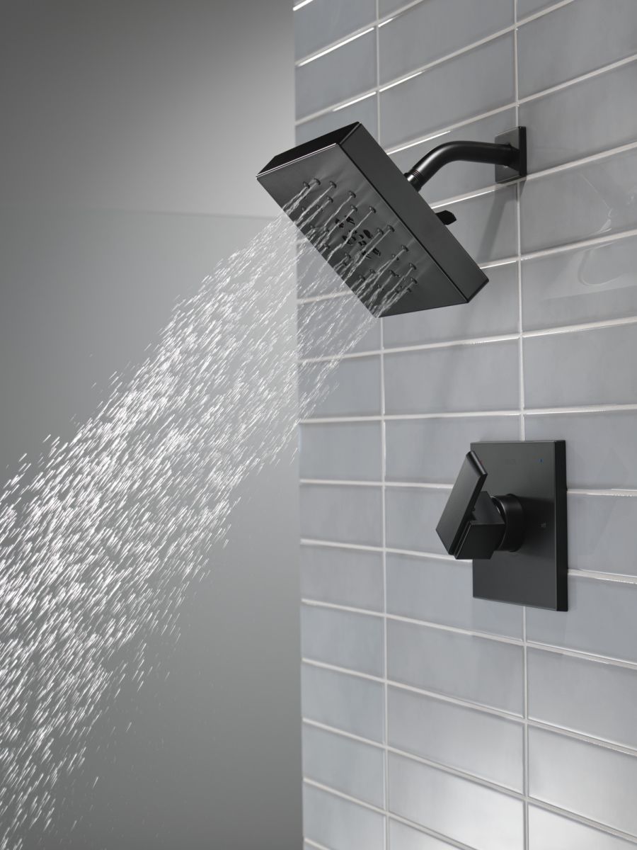 DELTA Ara Monitor 14 Series Shower Trim - Less Head — Matte Black