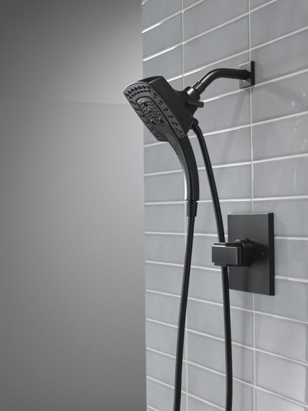 DELTA Ara Monitor 14 Series Shower Trim - Less Head — Matte Black