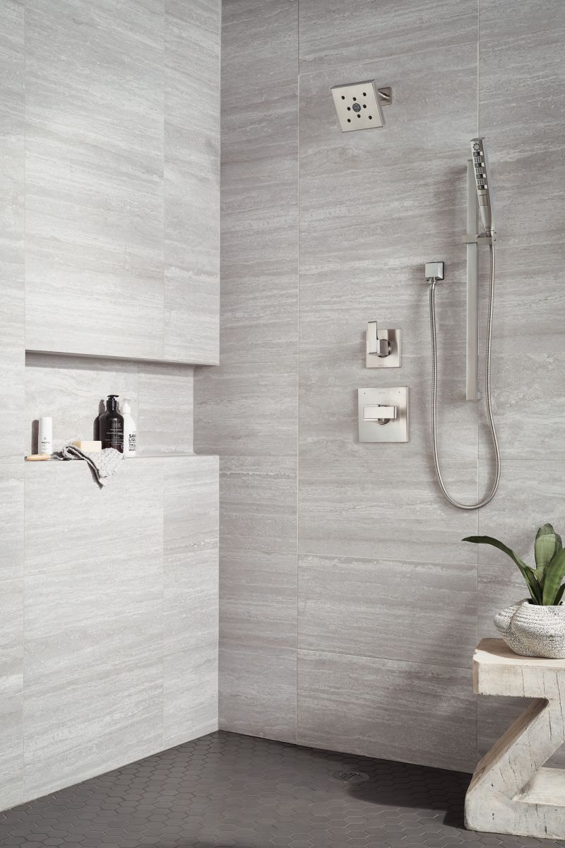 DELTA Ara 3-Setting 2-Port Diverter Trim — Stainless