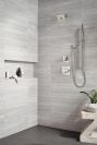 DELTA Universal Showering Components Square Wall Elbow for Hand Shower — Lumicoat® Stainless