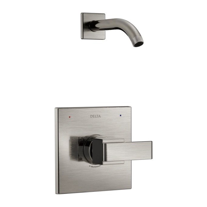 DELTA Ara Monitor 14 Series Shower Trim - Less Head — Stainless