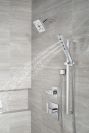 DELTA Universal Showering Components H2OKINETIC Hand Shower 1.75 GPM w/Slide Bar 4S — Lumicoat® Chrome