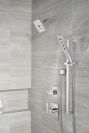 DELTA Universal Showering Components H2OKINETIC Hand Shower 1.75 GPM w/Slide Bar 4S — Lumicoat® Chrome