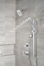 DELTA Universal Showering Components H2OKINETIC Hand Shower 1.75 GPM w/Slide Bar 4S — Lumicoat® Chrome